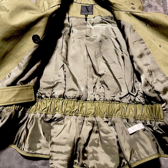 Marissa Webb fur / canvas jacket. - Picture 9 of 9